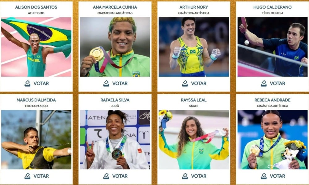 COB abre as votações do Prêmio Brasil Olímpico 2022