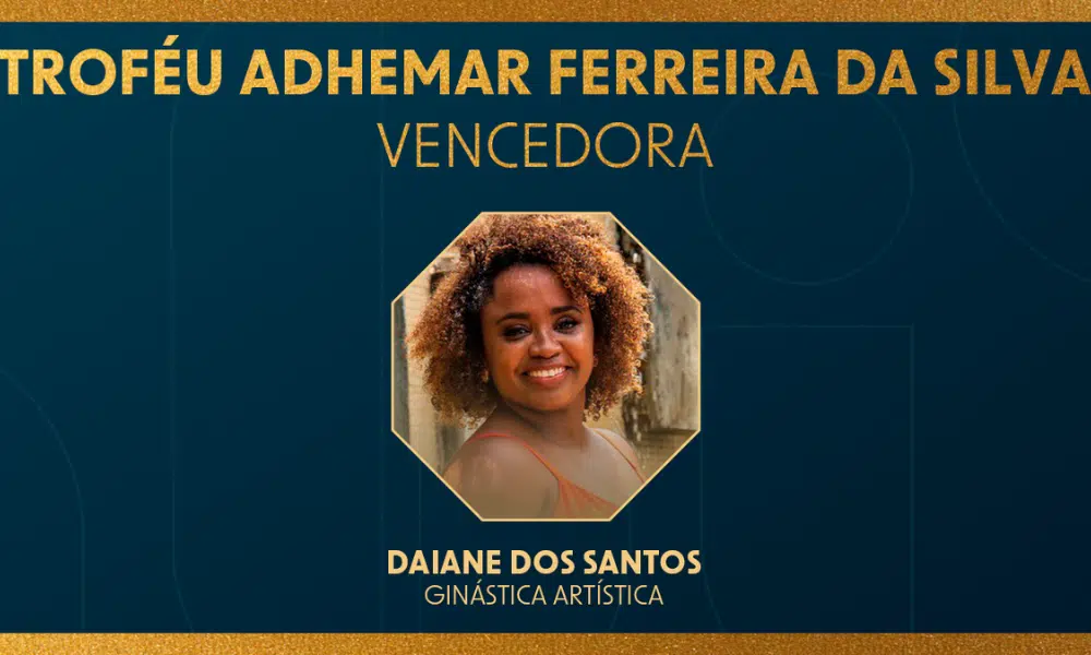 Daiane dos Santos Troféu Adhemar Ferreira da Silva Prêmio Brasil Olímpico