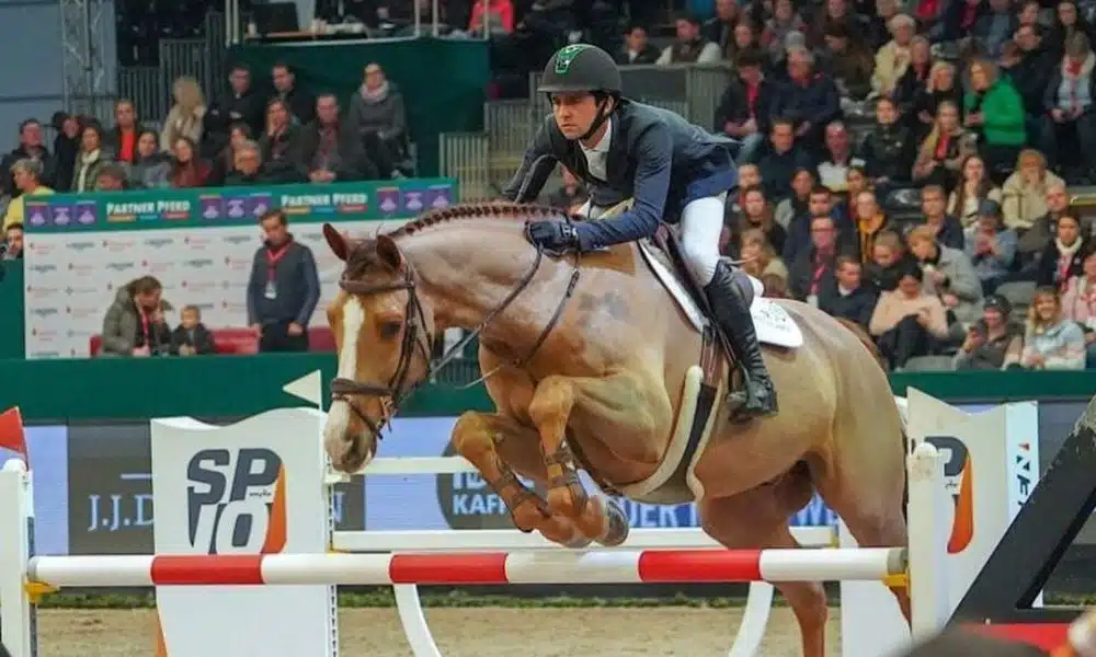 Marlon Zanotelli Etapa de Leipzig da Copa do Mundo de Saltos Hipismo