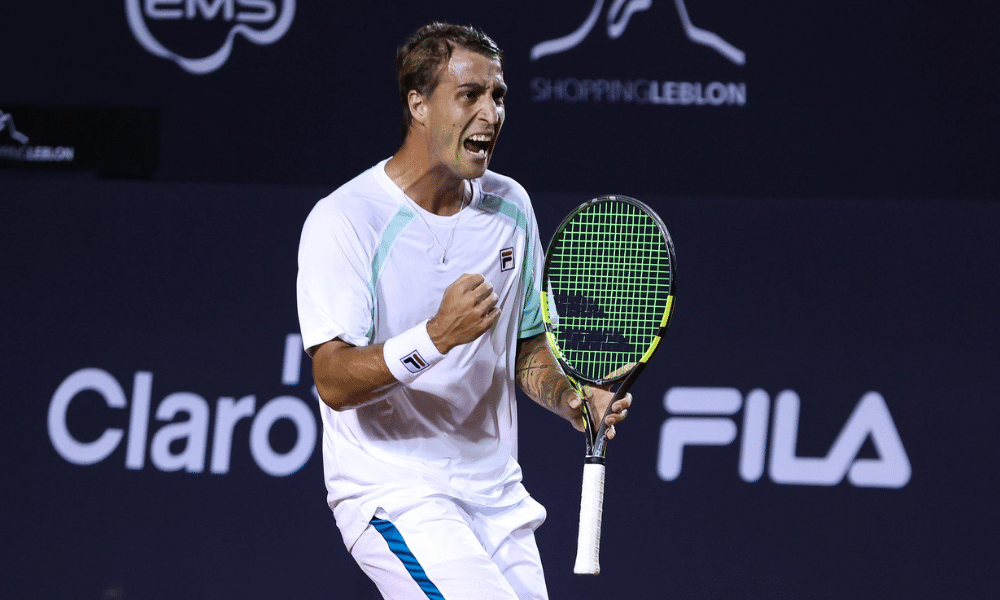 Felipe Meligeni qualifying Rio Open /Wimbledom