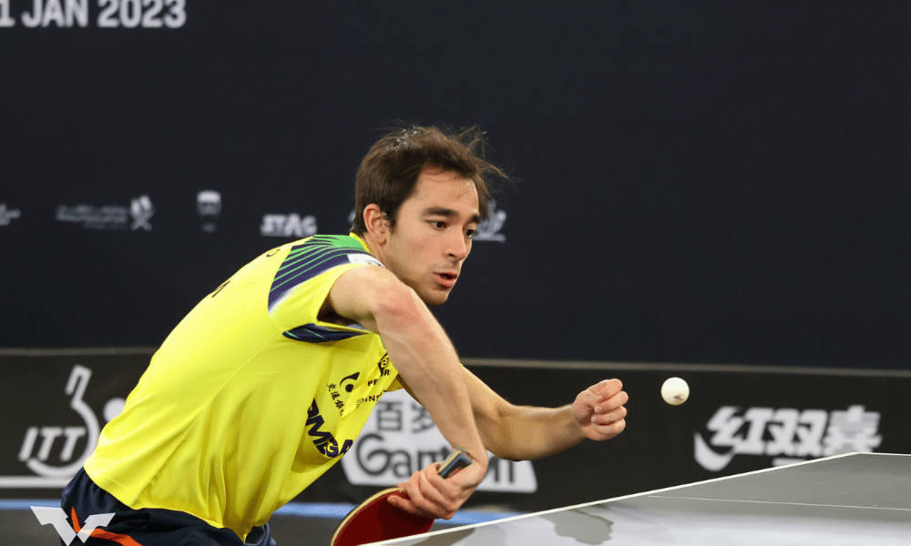 Hugo Calderano WTT Contender de Doha