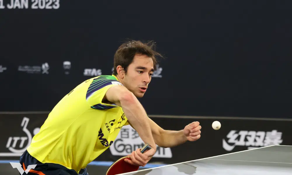 Hugo Calderano WTT Contender de Doha