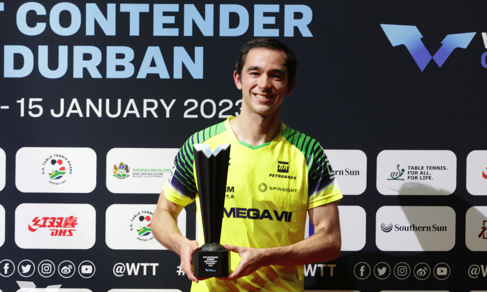 Hugo Calderano ranking mundial de tênis de mesa