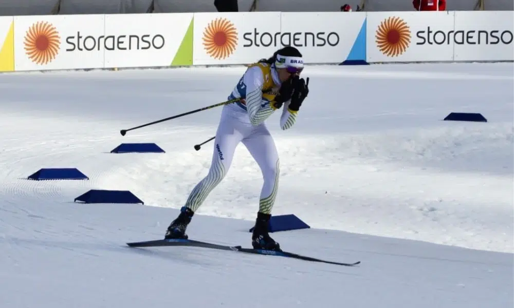 Aberto Europeu de Biatlo Mirlene Picin Fabrizio Bourguignon Gabriela Neres Victor Santos