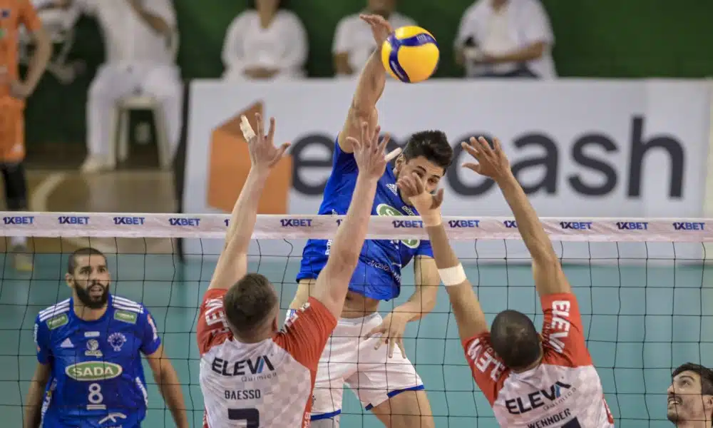 Sada Cruzeiro vence de novo e chega à 40 pontos na Superliga Masculina