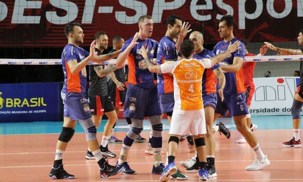 São José vence Sesi-SP de virada e toma posição na Superliga Masculina