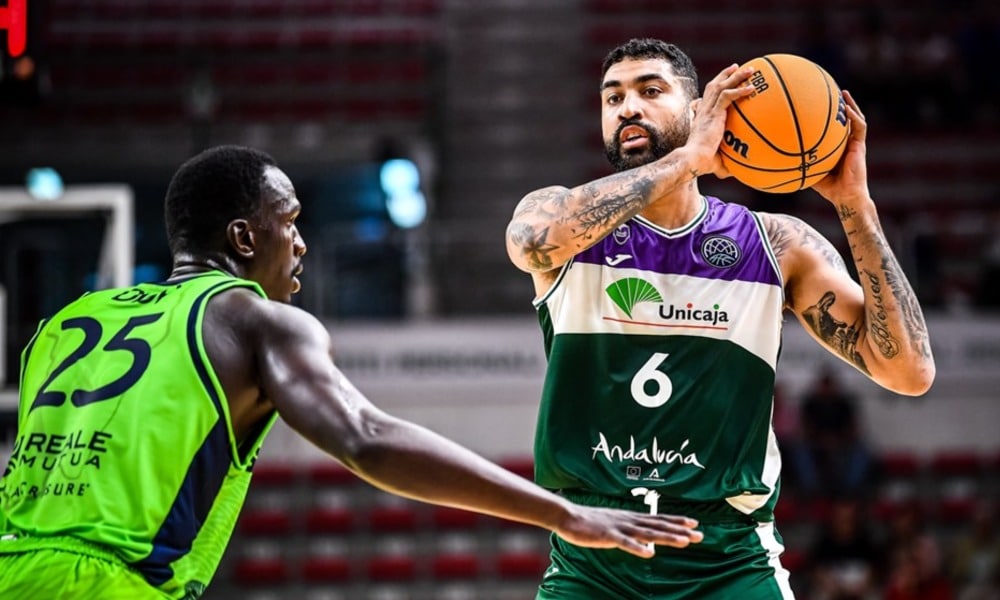 Sem Augusto Lima, Unicaja vence fora de casa na Champions League de Basquete