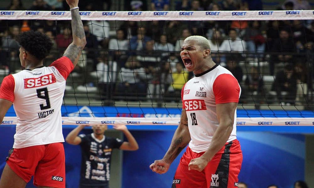 Sesi vôlei Sesi x Suzano Superliga Masculina