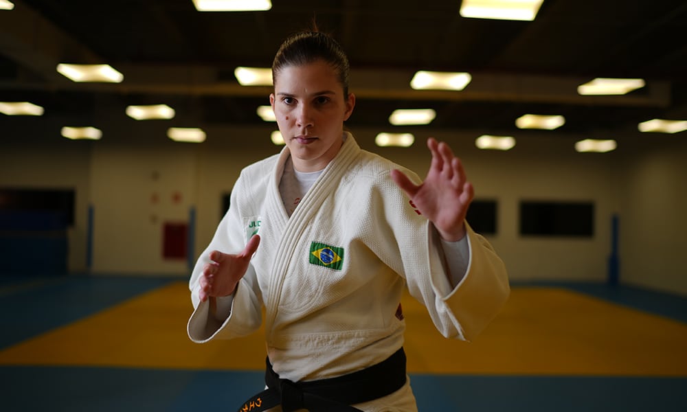 Alana Maldonado judô paralímpico judô