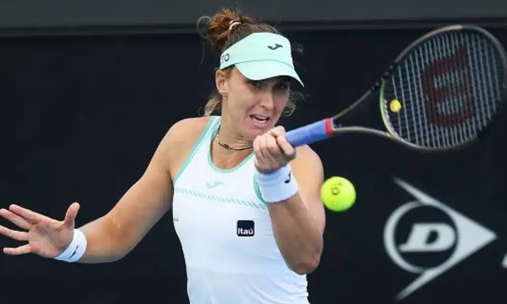Australian Open - Bia Haddad Maia Jelena Ostapenko no Masters de Miami