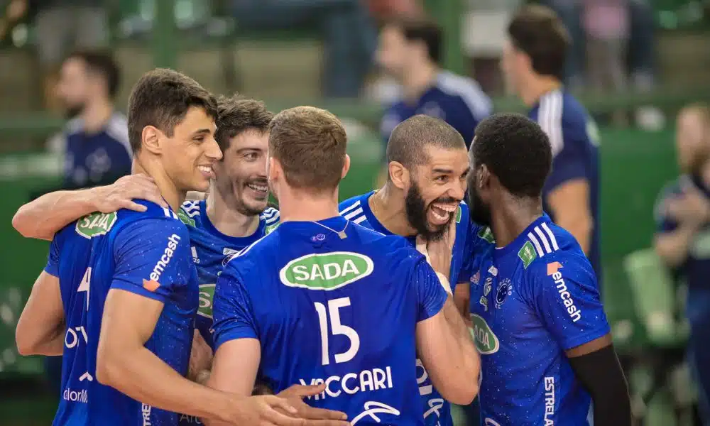 Sada Cruzeiro x Araguari Copa Brasil de vôlei masculino
