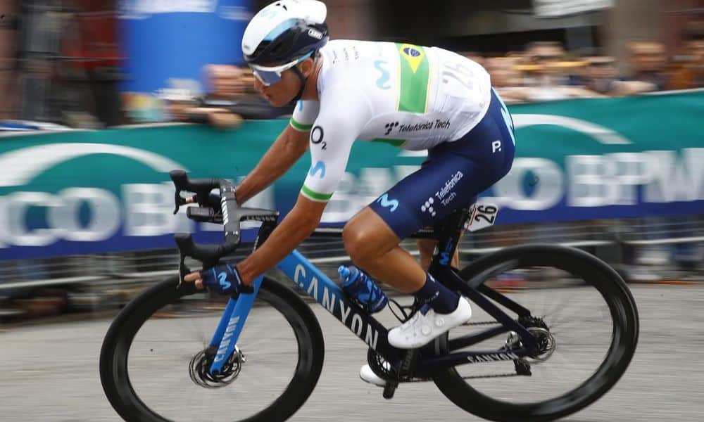 Volta de San Juan - Vinícius Rangel em cima de sua bicicleta La Route d'Occitanie