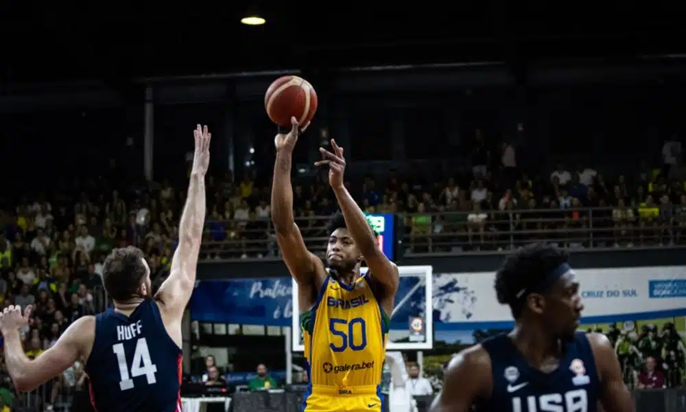 Brasil vence EUA na última rodada e vai para o Mundial de basquete