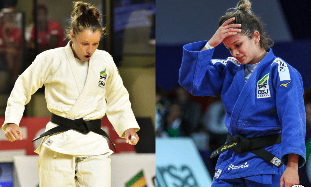 Natasha Ferreira e Larissa Pimenta Grand Slam de Tel Aviv de judô
