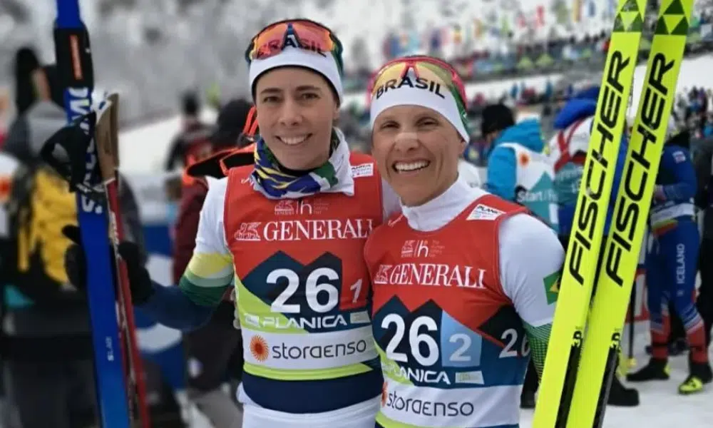 Bruna Moura e Jaqueline Mourão representaram o Brasil no Mundial de esqui cross-country