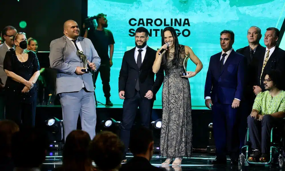 Carol Santiago e Willians Araújo Atletas do Ano Prêmio Paralímpicos 2022