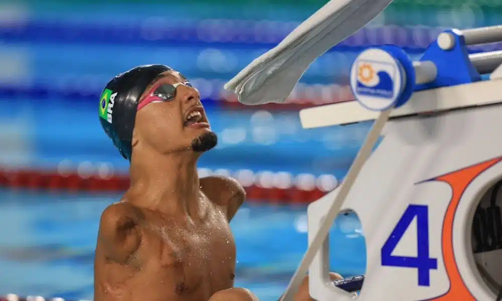 Samuel de Oliveira Campeonato Brasileiro de Natação Sub-20 Paralimpíada Todo Dia