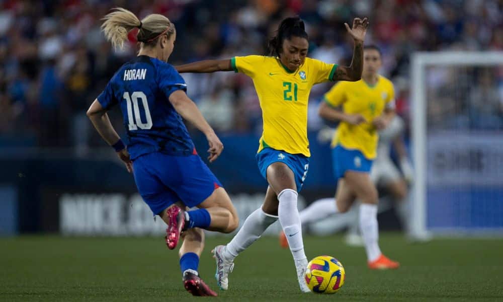 Brasil x EUA SheBelieves Cup Futebol Feminino Brasil Feminino