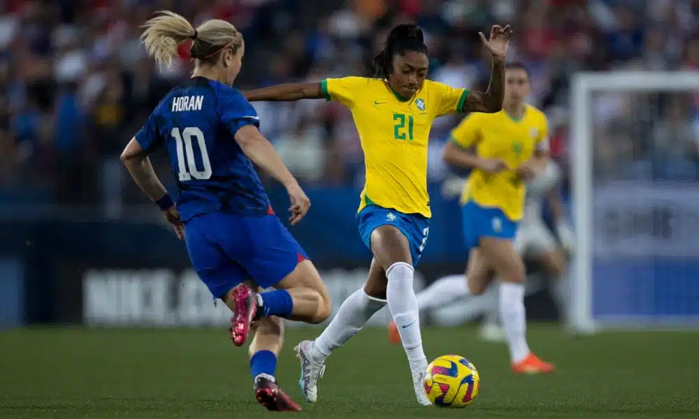Brasil x EUA SheBelieves Cup Futebol Feminino Brasil Feminino