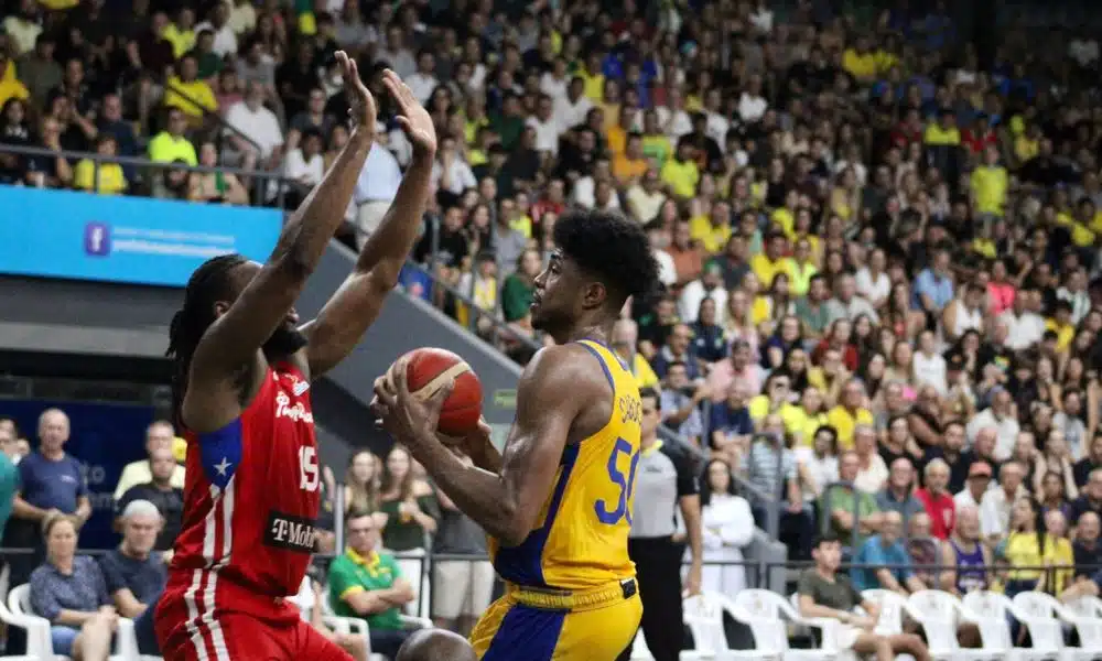 Brasil x Porto Rico Brasil Basquete Eliminatórias para a Copa do Mundo de Basquete