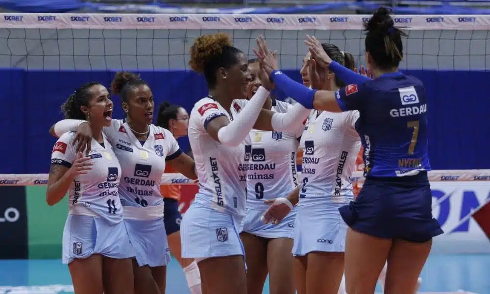 Minas x Barueri Gerdau Minas Superliga Feminina Sul-Americano de clubes de vôlei feminino ao vivo