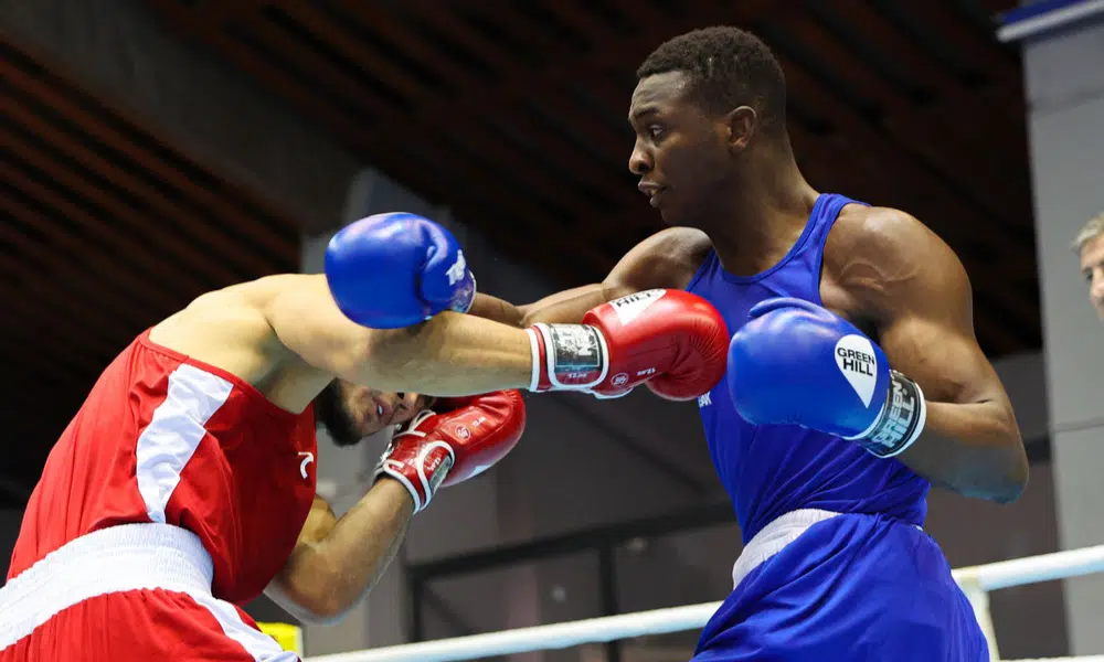 Keno Marley na final do Torneio de Strandja de boxe