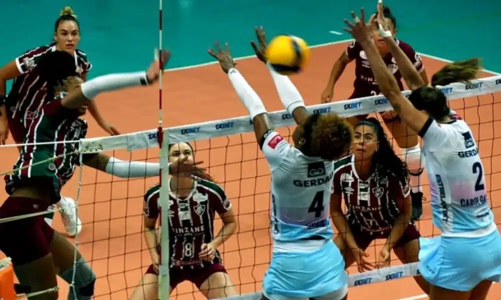 Minas vence Fluminense fora de casa pela Superliga Feminina de vôlei