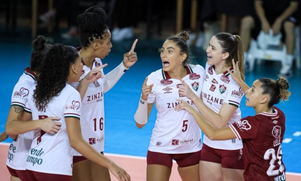 Praia Clube e Fluminense vencem fora pela Superliga Feminina de vôlei