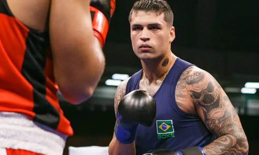 Ramon Batagello em luta do Golden Belt em Marrakech no Marrocos