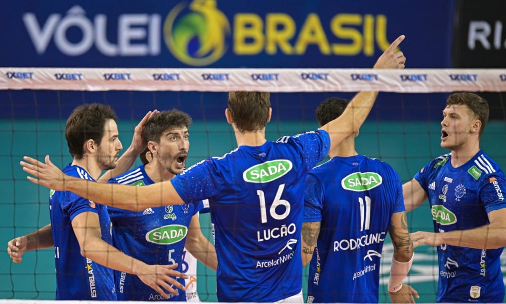 Sada Cruzeiro supera desfalques e vence mais na Superliga Farma Conde São José