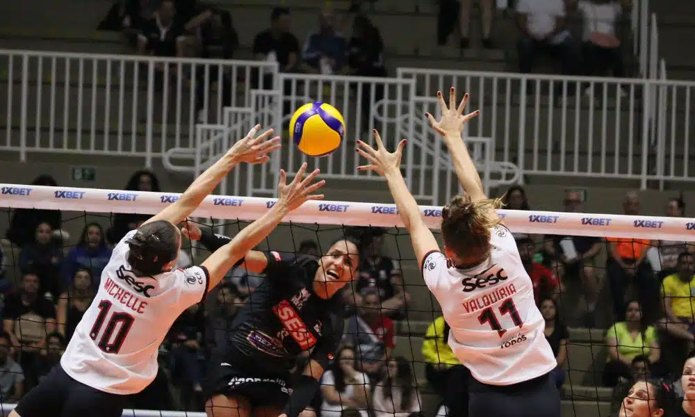Sesc RJ Flamengo e Sesi Bauru Superliga de vôlei feminino ao vivo