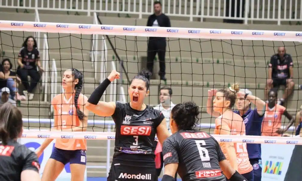 Sesi Bauru bate Barueri e encerra sequência negativa na Superliga Feminina de vôlei