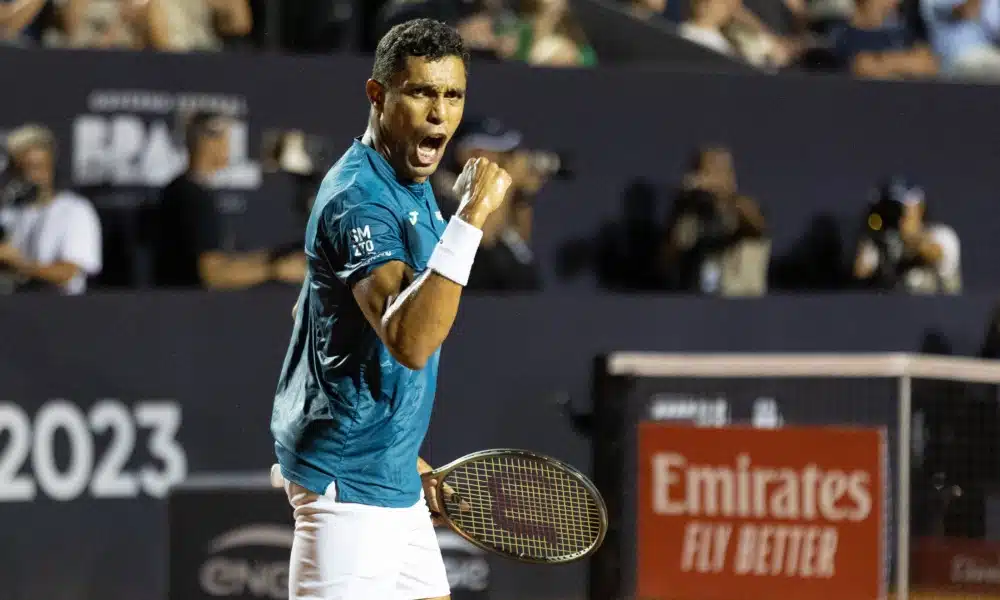 Thiago Monteiro bate Dominic Thiem e avança no Rio Open João Fonseca