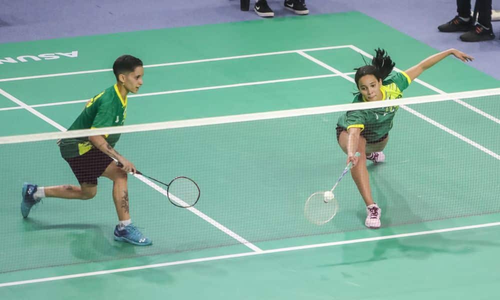 Sania Lima e Juliana Vieria no Irã Challenge de badminton