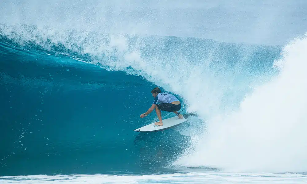 João Chianca surfe etapa de pipeline circuito mundial de surfe semifinal final campeão terceiro lugar