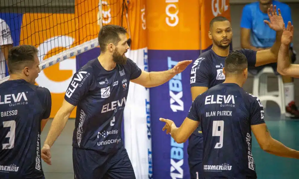Apan Blumenau x Rede Cuca - Superliga Masculina de vôlei - América x Brasília