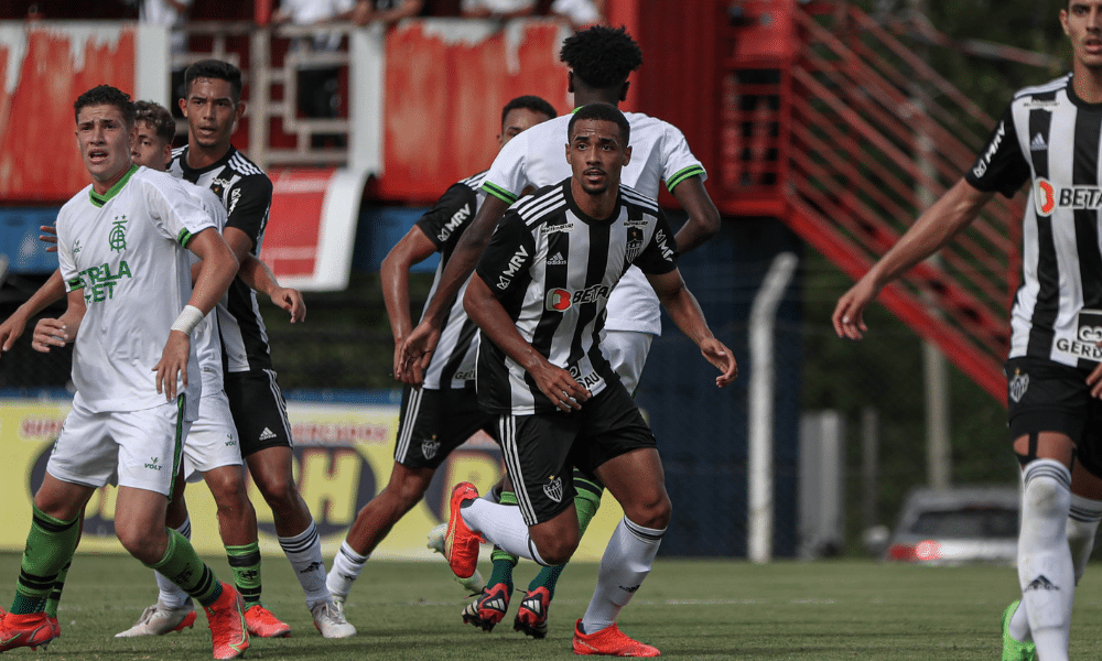 Atlético-MG venceu o América-MG, enquanto o Grêmio passou pelo Fortaleza no Brasileirão sub-20