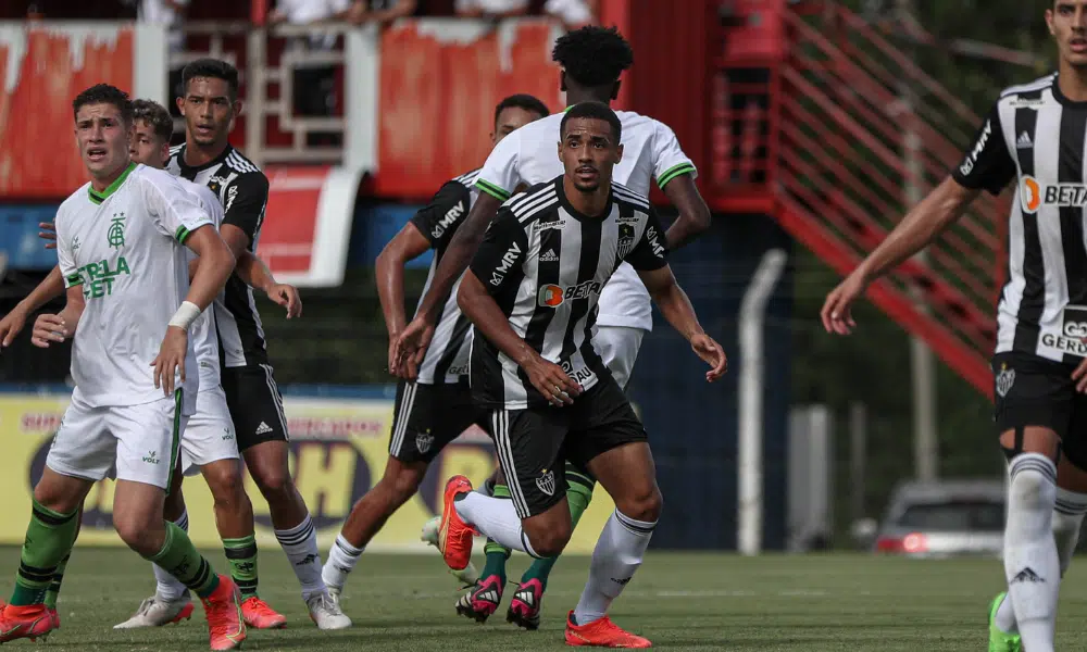 Atlético-MG venceu o América-MG, enquanto o Grêmio passou pelo Fortaleza no Brasileirão sub-20