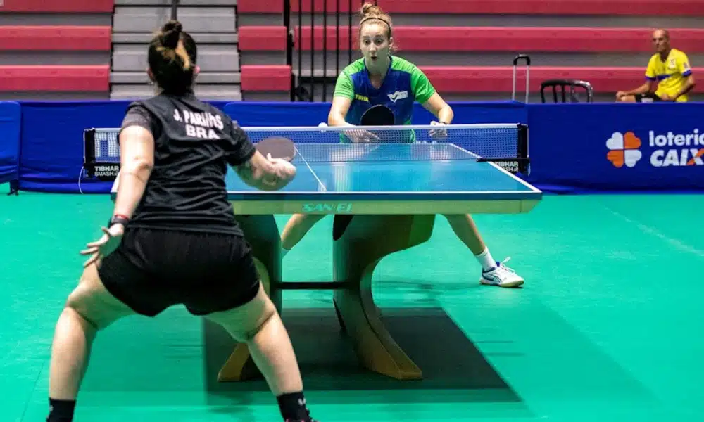 Brasil garante medalhas no Aberto Paralímpico de tênis de mesa Fa20