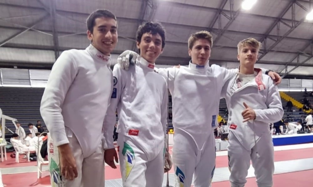 Brasil leva prata e bronze no Pan-Americano Cadete e Juvenil de esgrima