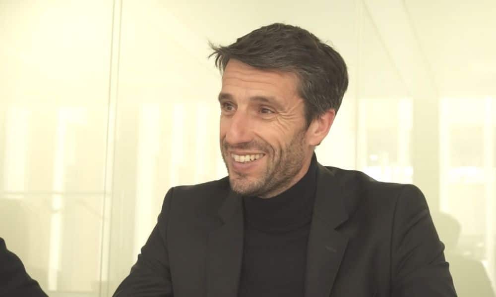 Tony Estanguet enquanto Cerimônia de Abertura Jogos Olímpicos de Paris 2024 Olimpíada ingressos