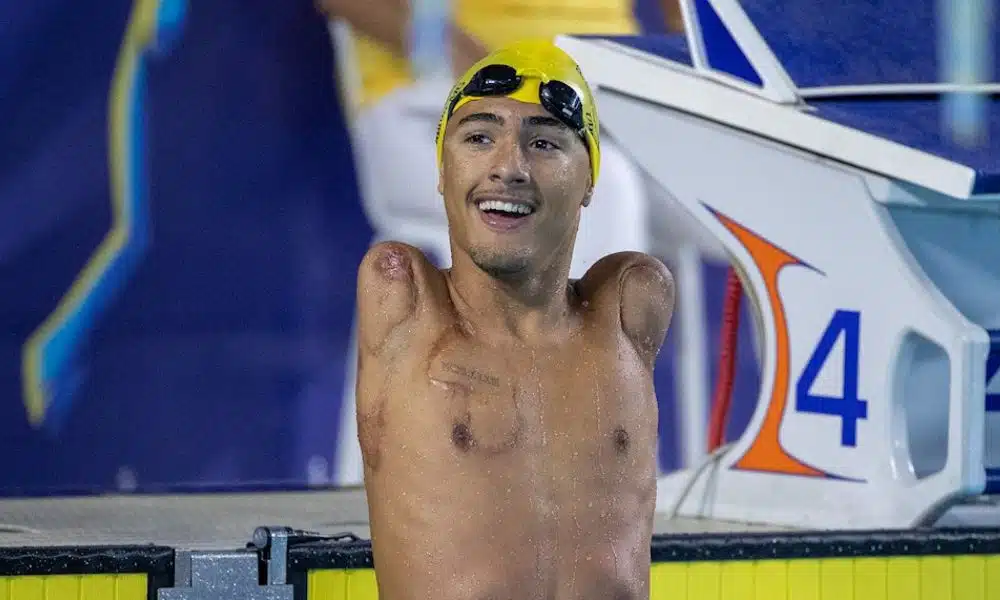 Samuel de Oliveira Etapa de Sheffield da World Series Natação Paralímpica