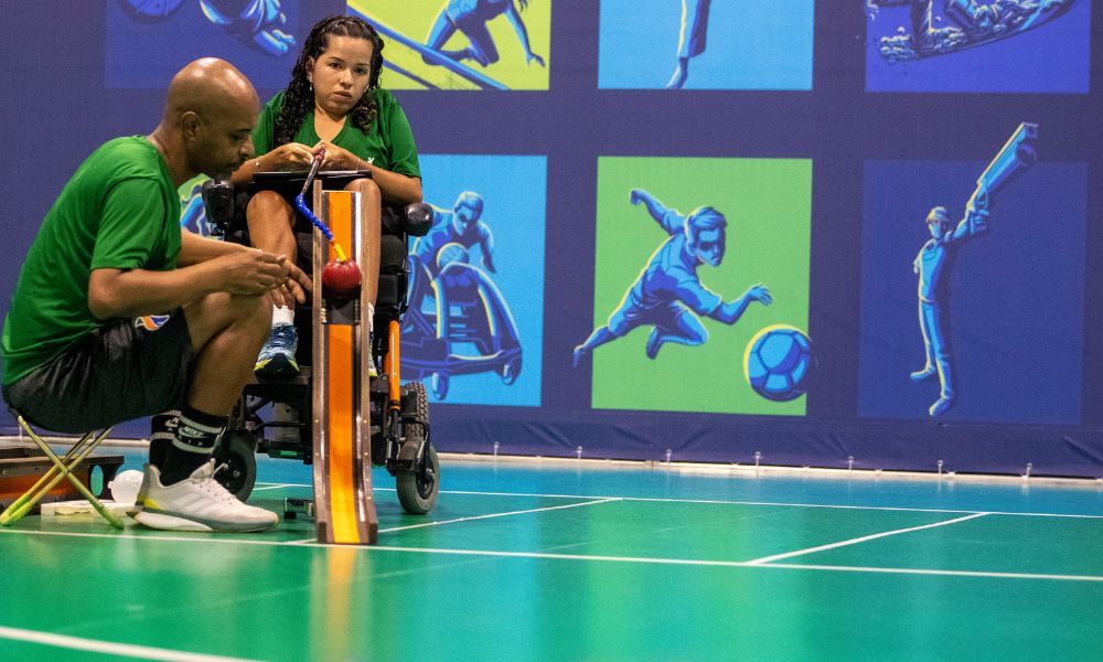 Evelyn de Oliveira, Evani Calado e Mateus Carvalho venceram assim no Challenger de Zagreb de bocha