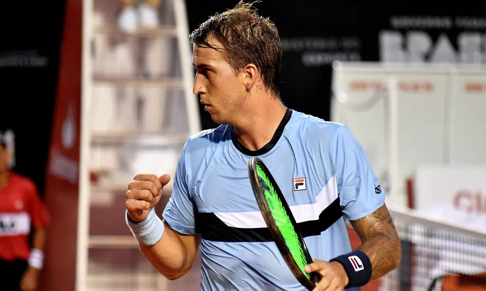 Felipe Meligeni Alves fez grande jogo e assim avançou no Masters 1000 de Miami Challenger