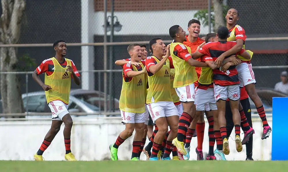 Flamengo venceu o Fluminense no Brasileiro Sub-20