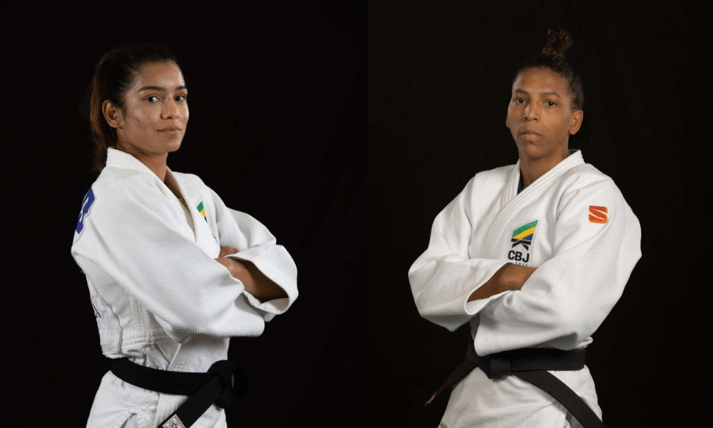 Jessica Lima e Rafaela Silva judô