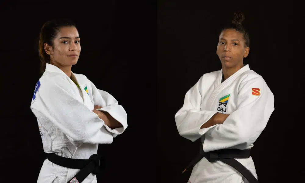 Jessica Lima e Rafaela Silva judô