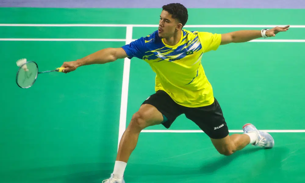 Jonathan Matias, Ygor Coelho, Davi Silva/Sania Lima e Fabricio Farias/Jaqueline Lima perderam e assim foram eliminados do Masters de Madrid de badminton