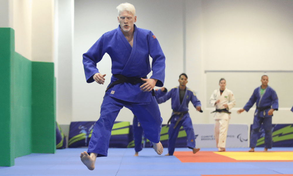 Marcelo Casanova, do judô paralímpico, quer Paris 2024