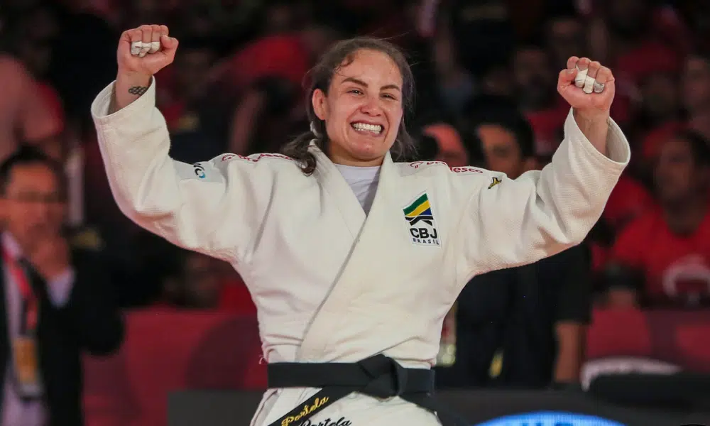 Maria Portela foi número 1 do mundo no judô por isso